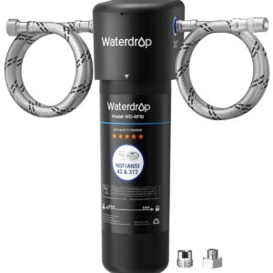 waterdrop 10ua under sink water filter, 11000 gallons high capacity water filter system