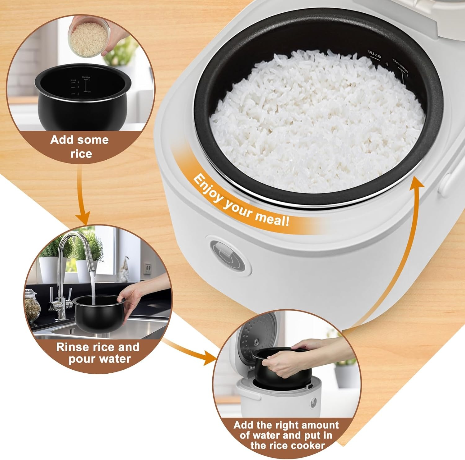 bear 6 multifunctional 4 cups(uncooked) rice cooker with steamer bear 6 multifunctional 4 cups(uncooked) rice cooker with steamer