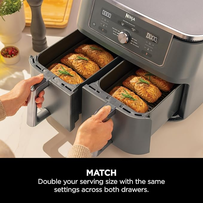 ninja max dual zone digital air fryer ninja max dual zone digital air fryer