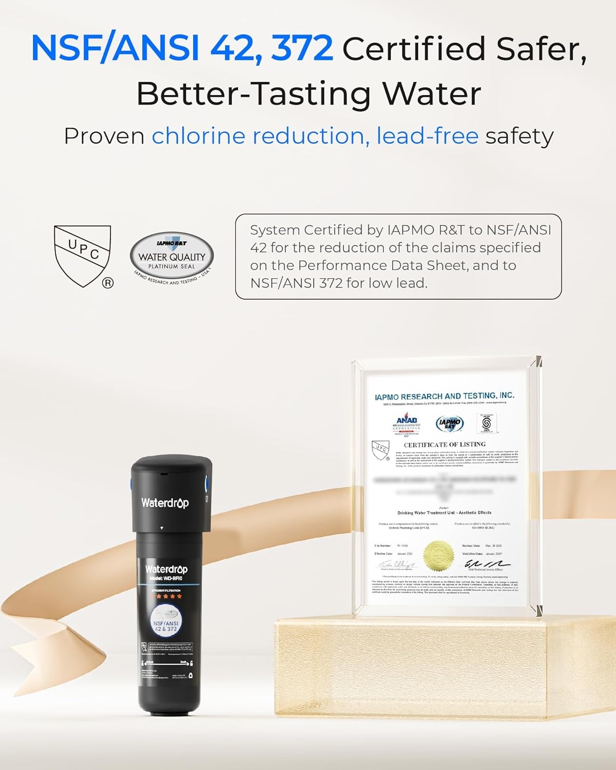 waterdrop 10ua under sink water filter, 11000 gallons high capacity water filter system waterdrop 10ua under sink water filter, 11000 gallons high capacity water filter system