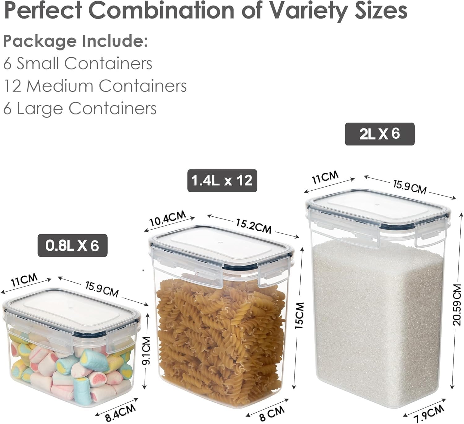 vtopmart set of 24 airtight food storage containers & kitchen storage containers vtopmart set of 24 airtight food storage containers & kitchen storage containers