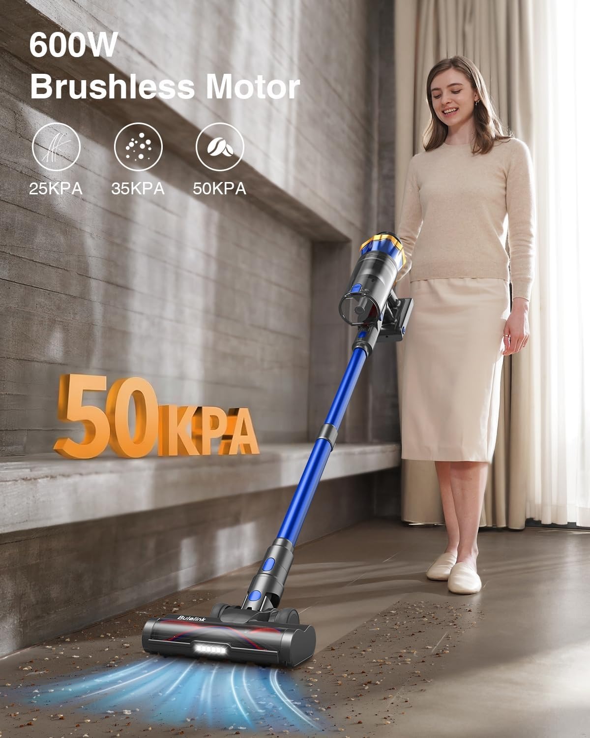 600w 50kpa 70mins cordless vacuum cleaner, 1.8l self standing anti tangle vacuum cleaners for home with oled touch screen 600w 50kpa 70mins cordless vacuum cleaner, 1.8l self standing anti tangle vacuum cleaners for home with oled touch screen