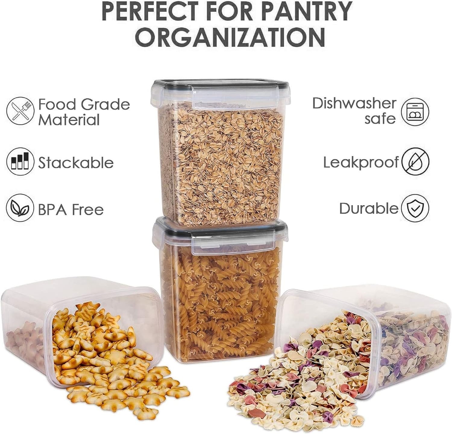 vtopmart set of 24 airtight food storage containers & kitchen storage containers vtopmart set of 24 airtight food storage containers & kitchen storage containers