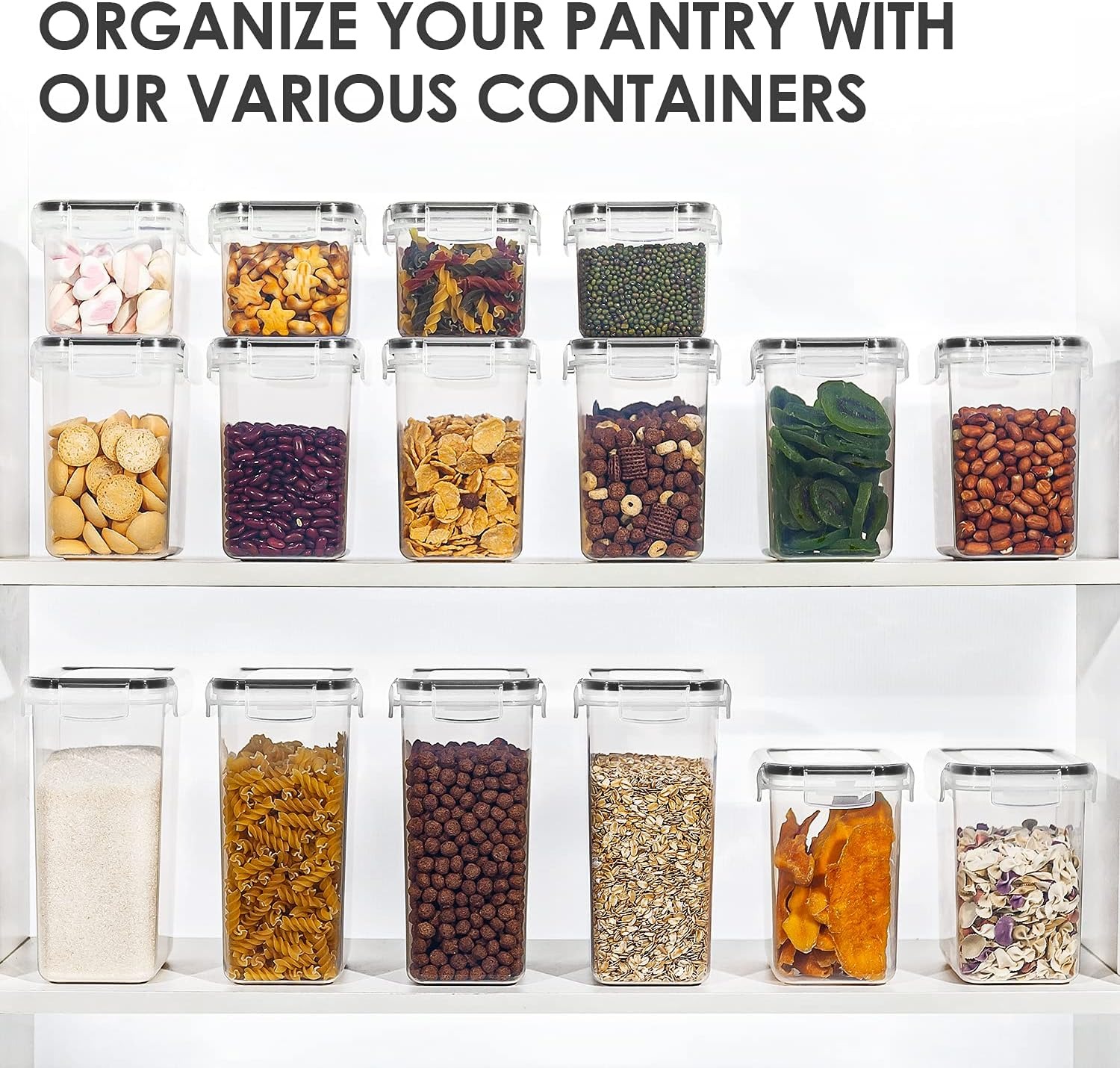 vtopmart set of 24 airtight food storage containers & kitchen storage containers vtopmart set of 24 airtight food storage containers & kitchen storage containers
